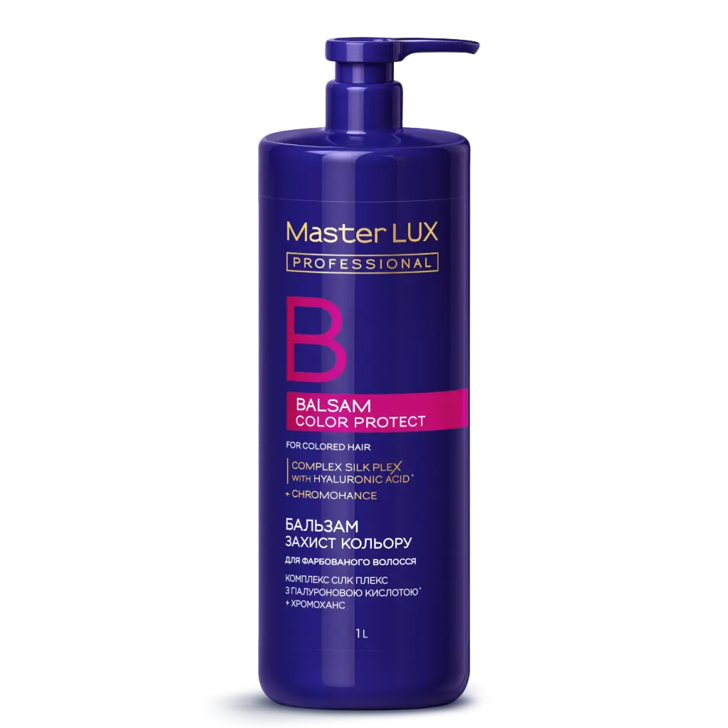 Balsam Master LUX professional do włosów farbowanych – ochrona koloru (СOLOR PROTECT) 1L 