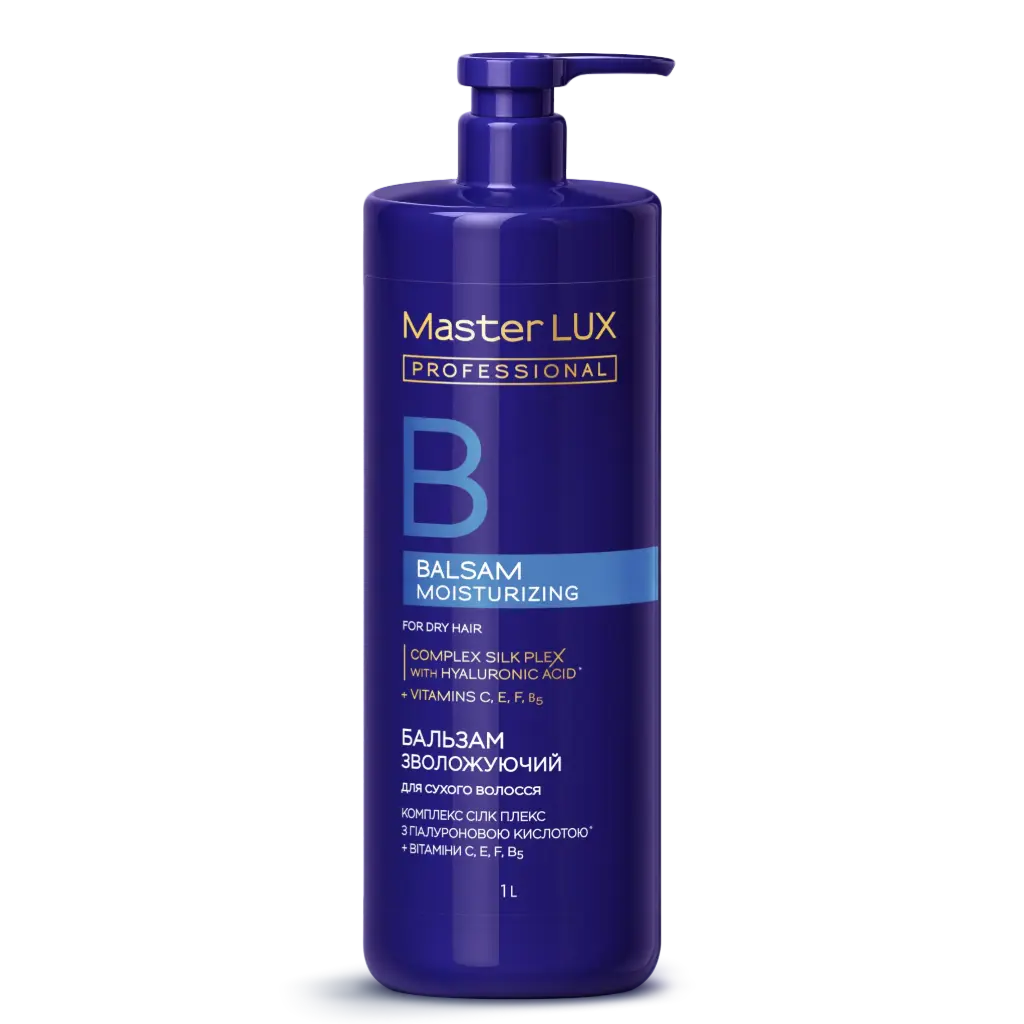 Balsam Master LUX professional nawilżający do włosów suchych (MOISTURIZING) 1L