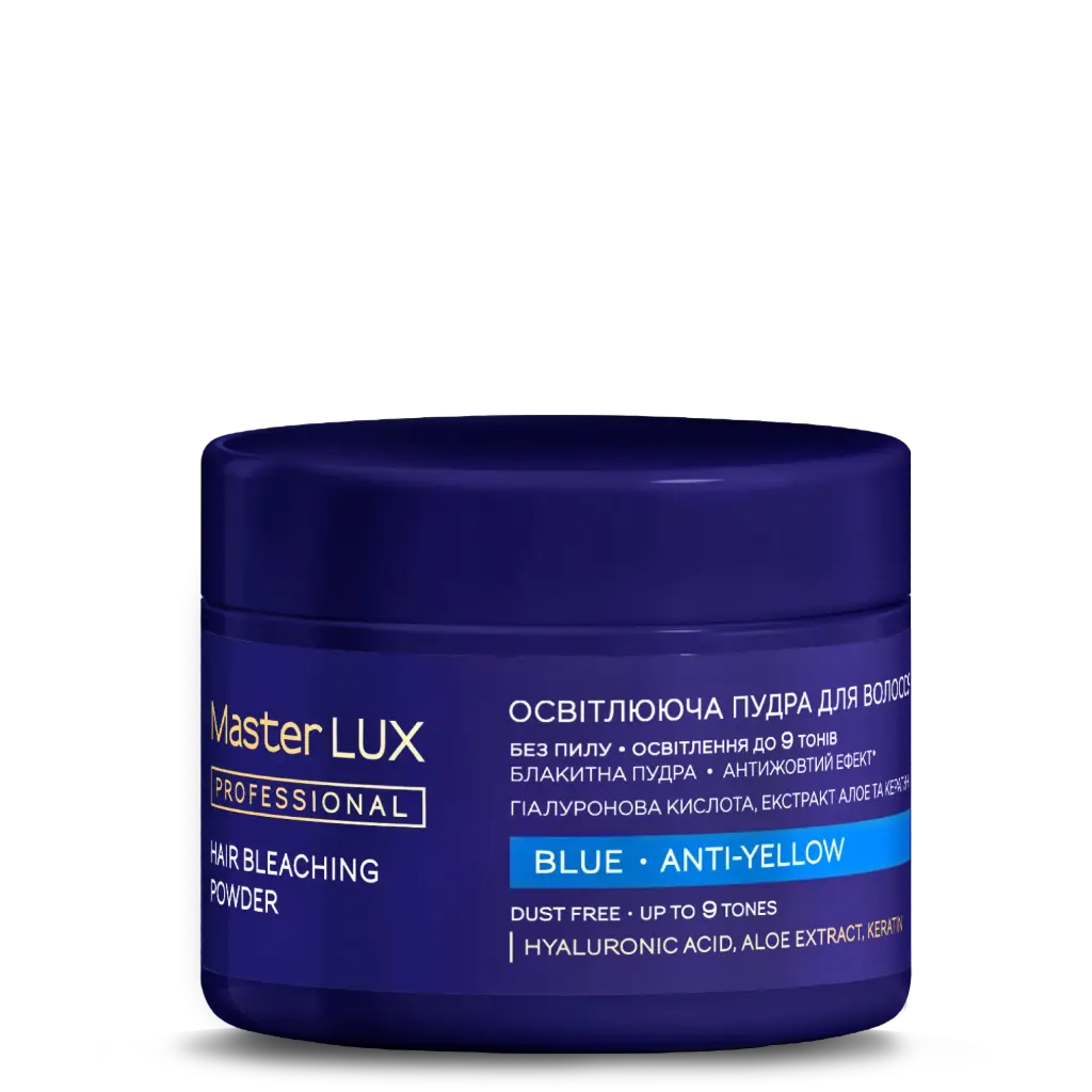 Puder rozjaśniający do włosów Master LUX Professional Blue 200 g