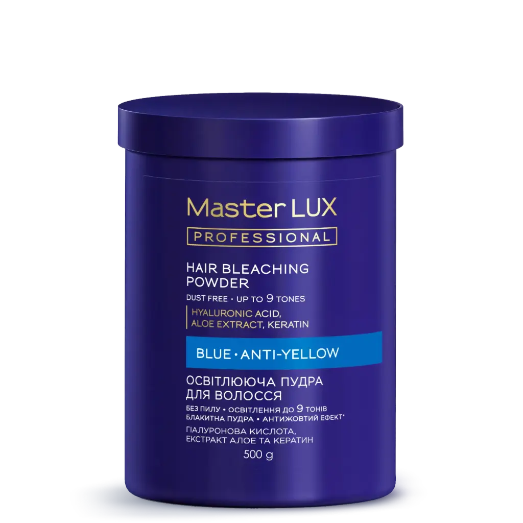 Hair bleaching powder Master LUX professional Blue 500 g