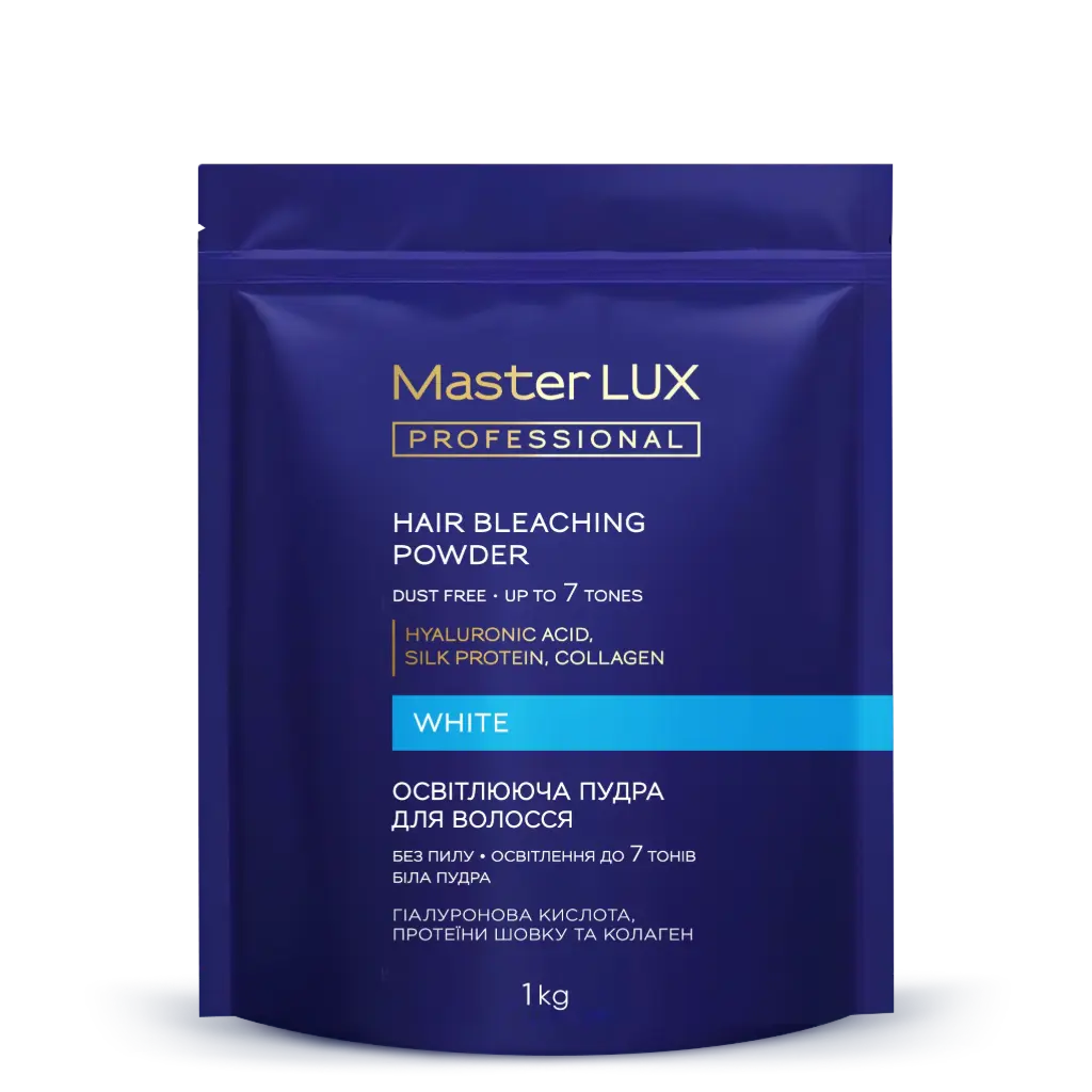 Hair bleaching powder Master LUX professional White 1kg