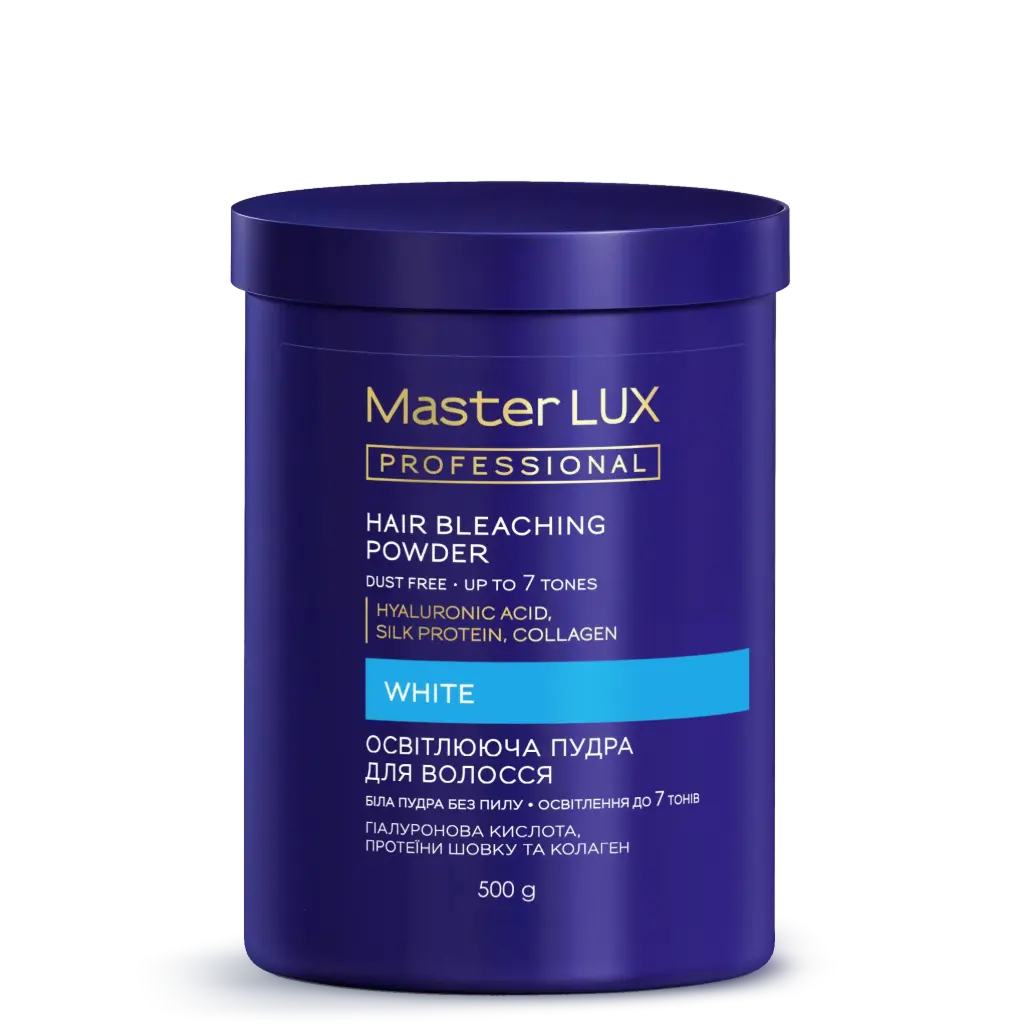 Puder rozjaśniający do włosów Master LUX professional White 500 g