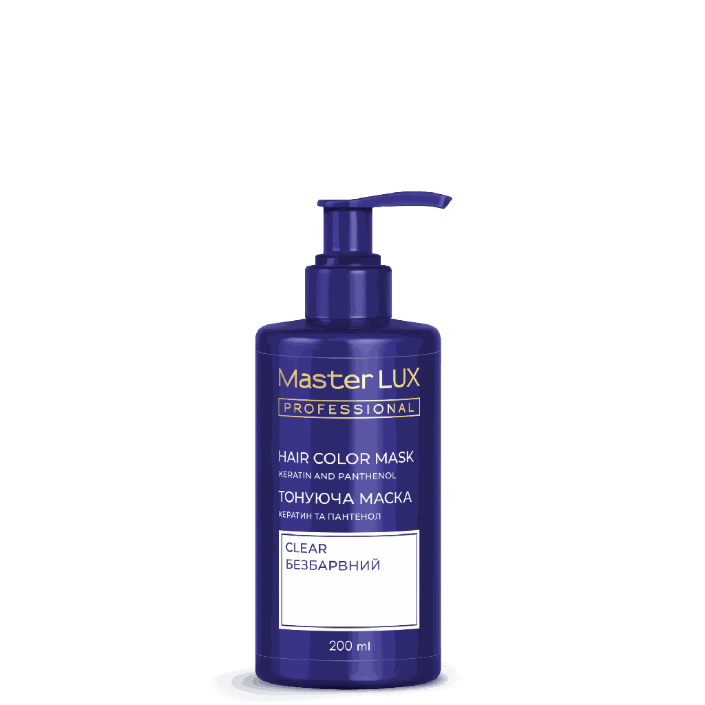 Maska tonująca do włosów Master LUX professional tone Colorless 200 ml