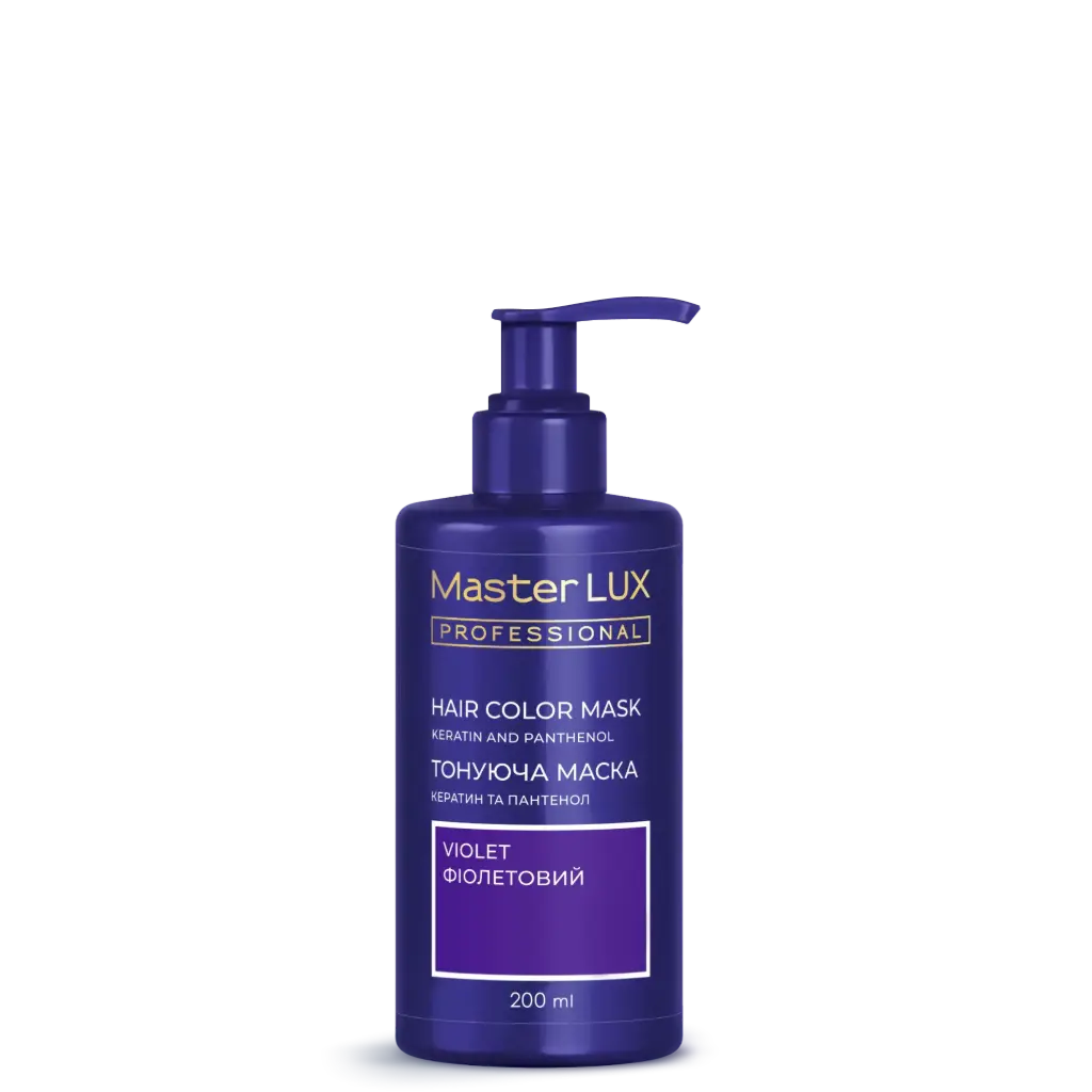 Маска тонуюча для волосся Master LUX professional 66 Фіолетовий 200 мл