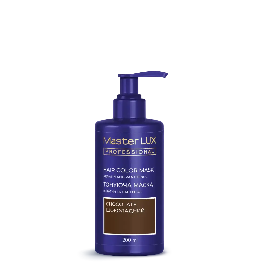 Маска тонуюча для волосся Master LUX professional 7 Шоколадний 200 мл