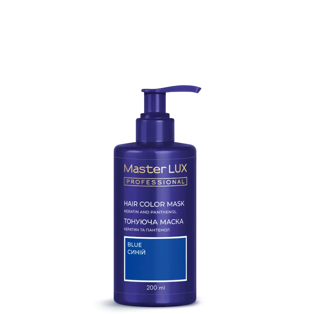Maska tonująca do włosów Master LUX professional tone Niebieski 200 ml