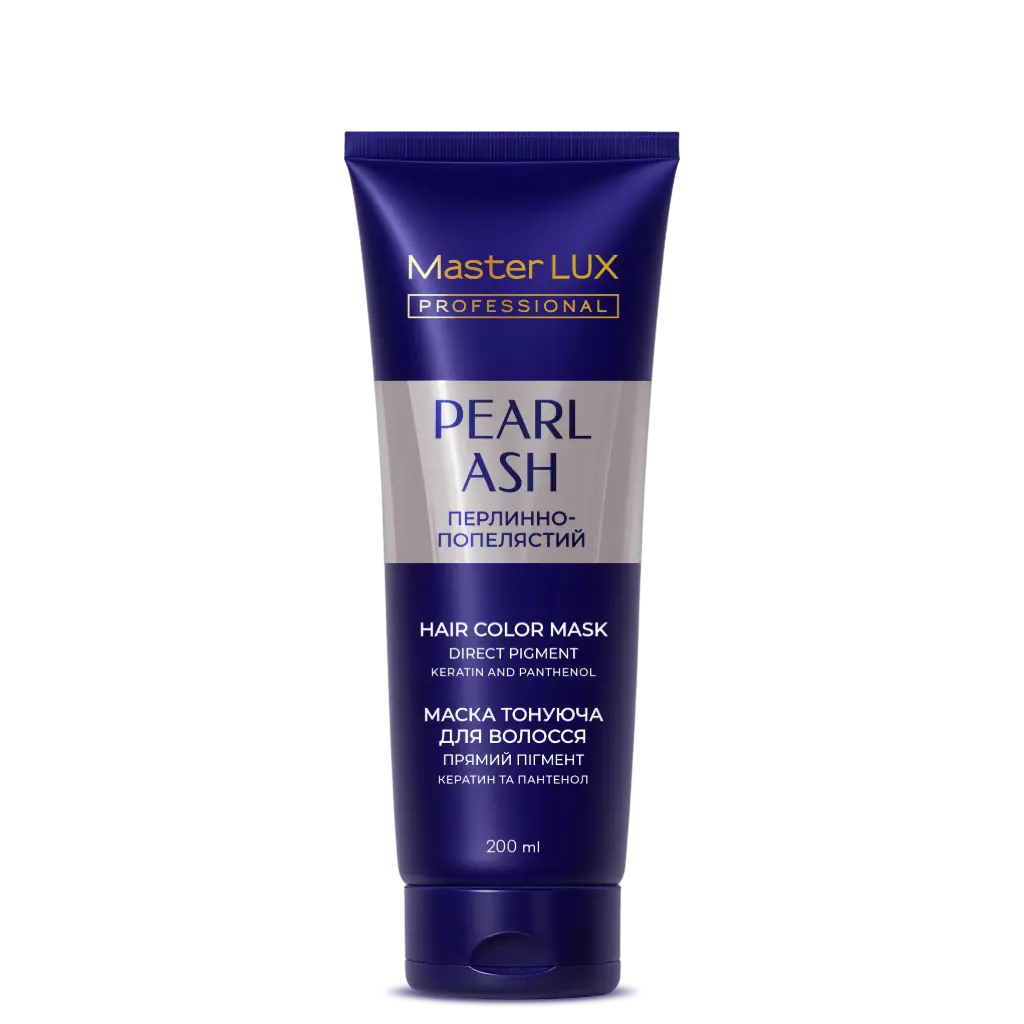 Maska tonująca do włosów Master LUX professional tone Perłowo-popielaty 200 ml  (tuba)				 