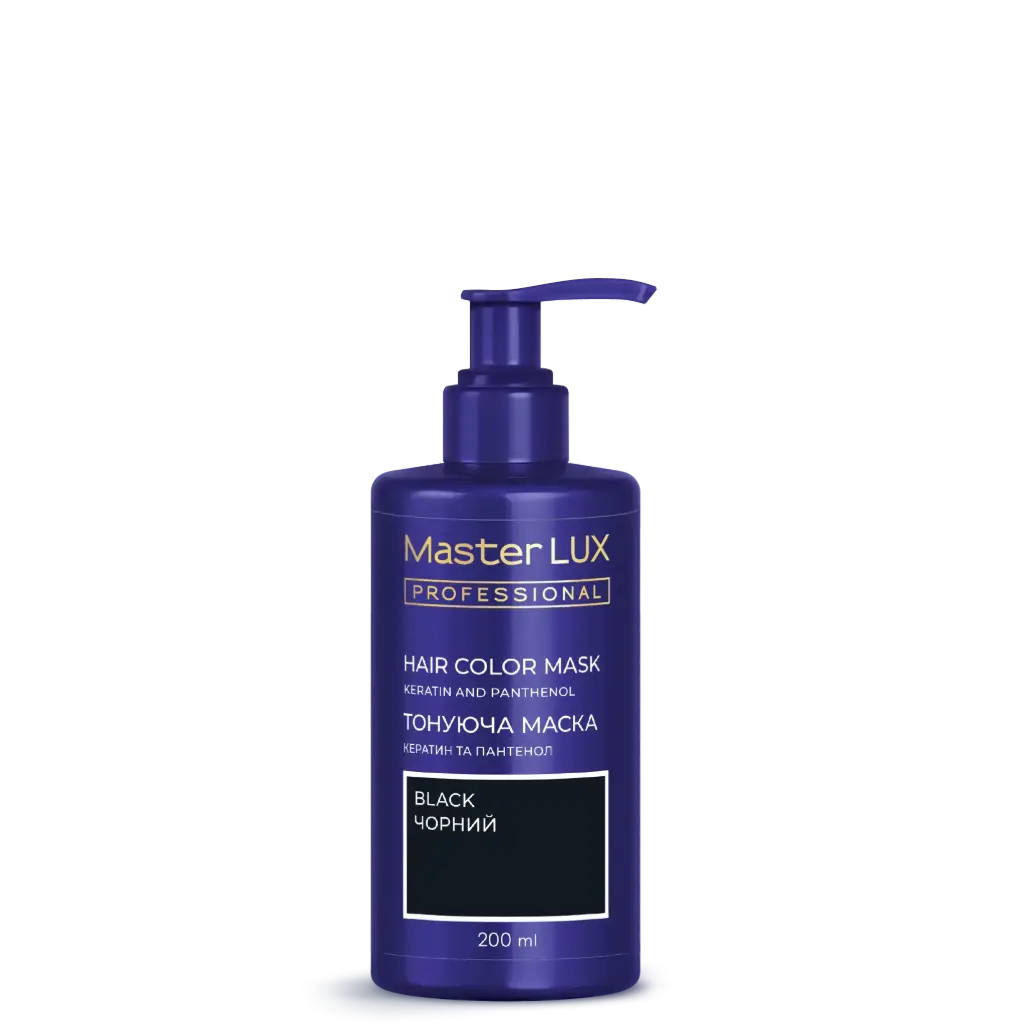 Amino acid mask Master LUX professional Black 200 ml