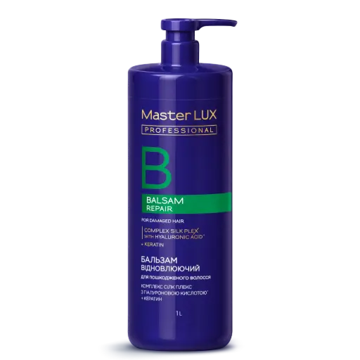 [10288] Repair balsam for damaged hair Master LUX professional 1000 ml