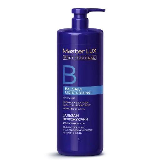 [10308] Moisturizing balsam for dry hair Master LUX professional 1000 ml
