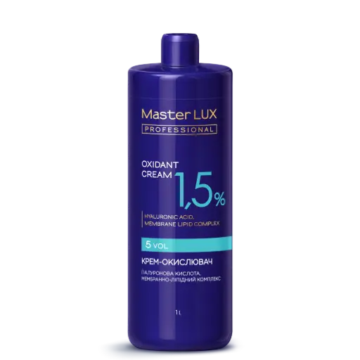 [10023] Крем-окислювач Master LUX professional 1.5% 1000 мл