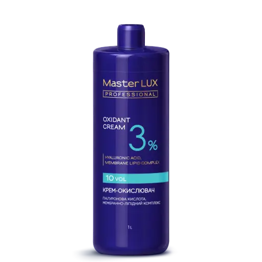 [10032] Сream oxidant Master LUX professional  3% 1L