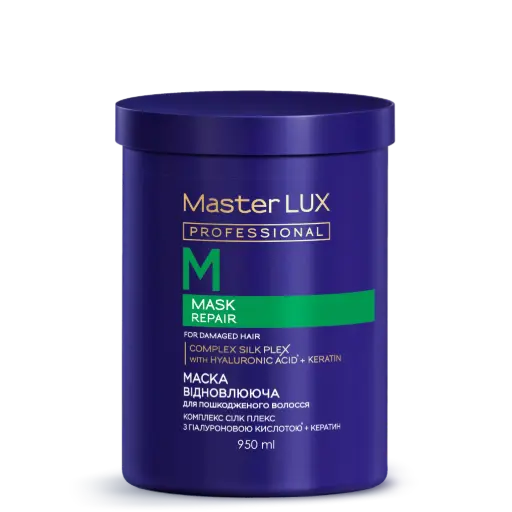 [10293] Maska Master LUX professional regenerująca do włosów zniszczonych (REPAIR) 950 ml