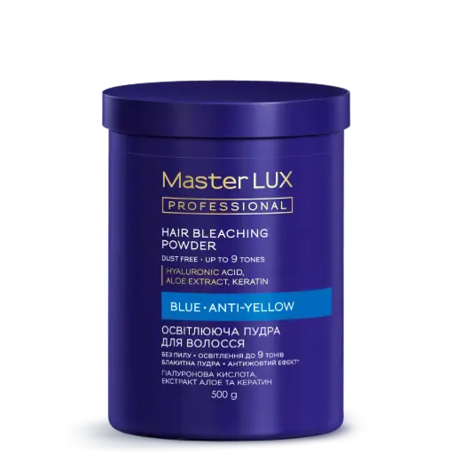 [P-B-500] Пудра для освітлення волосся Master LUX Professional Blue 500 г