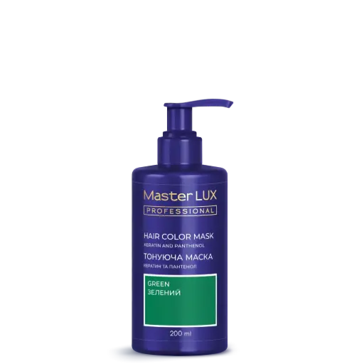 [10110] Hair color mask Master LUX professional Green 200 Master Lux