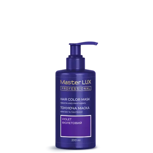 [10105] Hair color mask Master LUX professional Violet 200 Master Lux