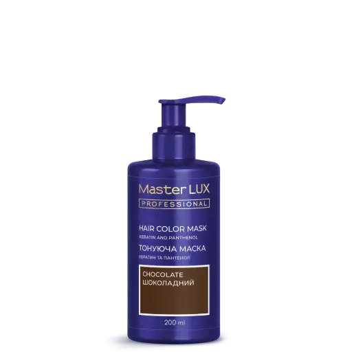 [10117] Маска тонуюча для волосся Master LUX professional 7 Шоколадний 200 мл