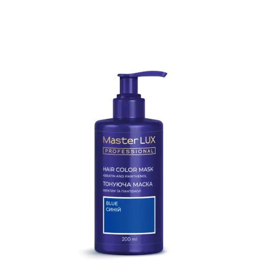 [10107] Maska tonująca do włosów Master LUX professional tone Niebieski 200 ml