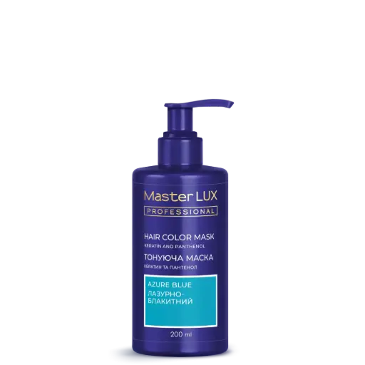 [10108] Maska tonująca do włosów Master LUX professional tone Lazurowoniebieski 200 ml