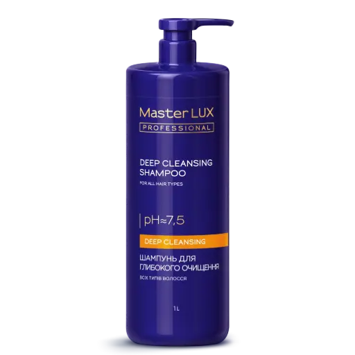 [10222] Szampon Master LUX professional do głębokiego oczyszczania wszystkich rodzajów włosów 1L