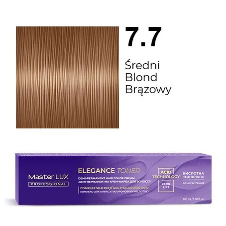 [20598] ML ELEGANCE TONER 7.7 Середньо-Русявий Коричневий