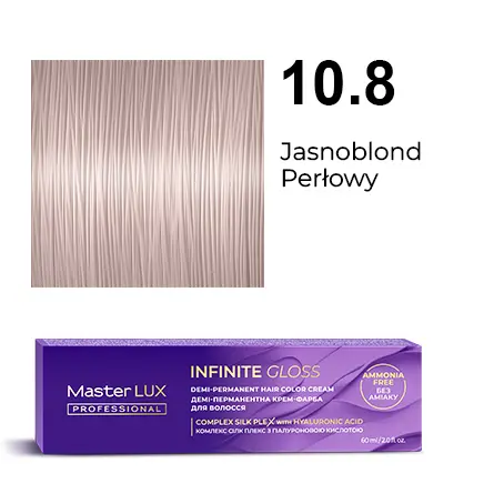 ML INFINITE GLOSS БЕЗ АМІАКУ 10.8 Яскравий Блонд Перлинний